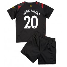 Manchester City Bernardo Silva #20 Bortedraktsett Barn 2022-23 Kortermet (+ korte bukser)